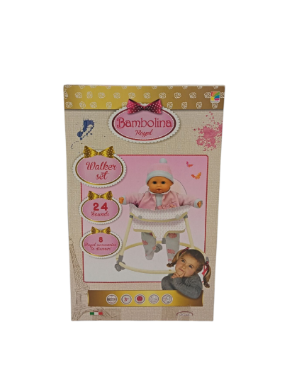 صورة مجموعة لعب رائعة للأطفال الصغار الذين يحبون الدمى وملحقاتها